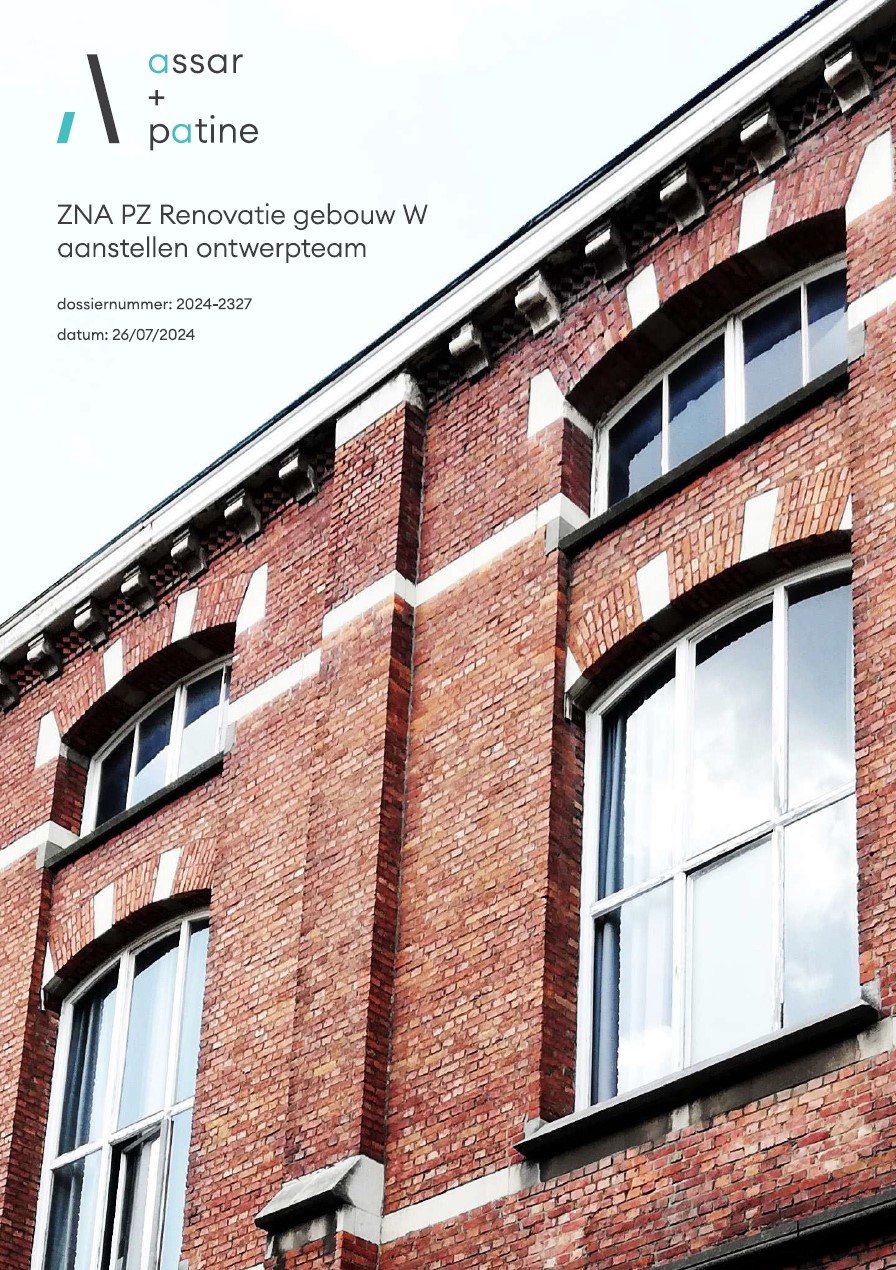 ZNA PZ Gebouw W 01